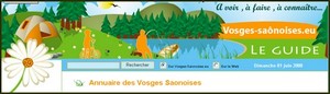 Annuaire du tourisme des Vosges-Saônoises